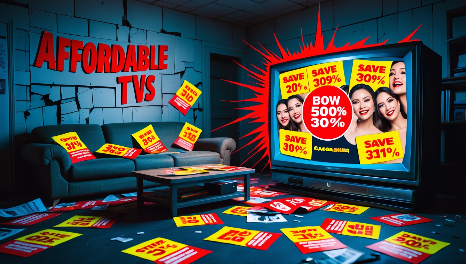 Cheap TVs’ incessant advertising reaches troubling new lows